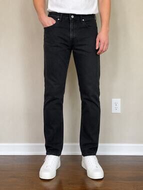 Levi’s 511 Men’s 32x24.5 Black Slim Fit Stretch Jeans